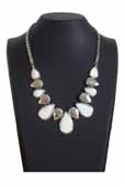 Collier Gouttes Blanches