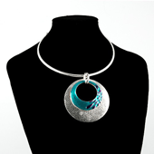 Collier Ikita Turquoise/Violet