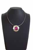 Collier Citra rose